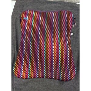 Built Brand Padded Laptop Sleeve Neoprene Colorful DottedPattern for 15"-16"